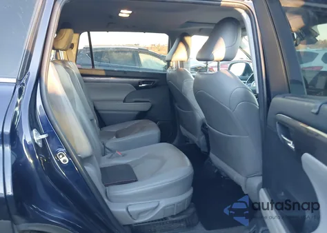 2021 Toyota Highlander Hybrid Limited из США, поврежденный, VIN 5TDXBRCH0MS527893